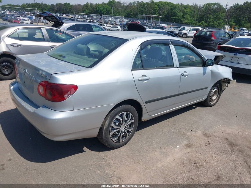 2005 Toyota Corolla VIN JTDBR32E552056939 IAAI salvage auction — FRONT END, Mv-907A (New York), sold $475 on 2026-07-07 (photo 4)