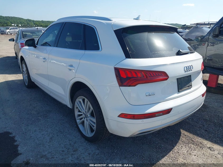 2018 Audi Q5 VIN WA1BNAFY4J2106058 IAAI salvage auction — RIGHT SIDE, Salvage (Oklahoma), sold $5,850 on 2026-07-21 (photo 3)