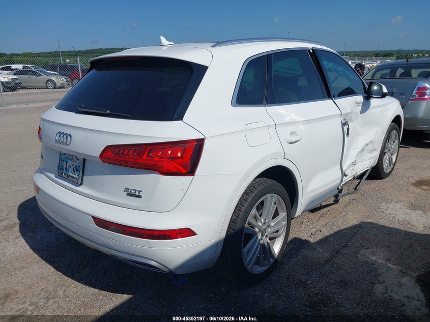 2018 Audi Q5 VIN WA1BNAFY4J2106058 IAAI salvage auction — RIGHT SIDE, Salvage (Oklahoma), sold $5,850 on 2026-07-21 (photo 4)