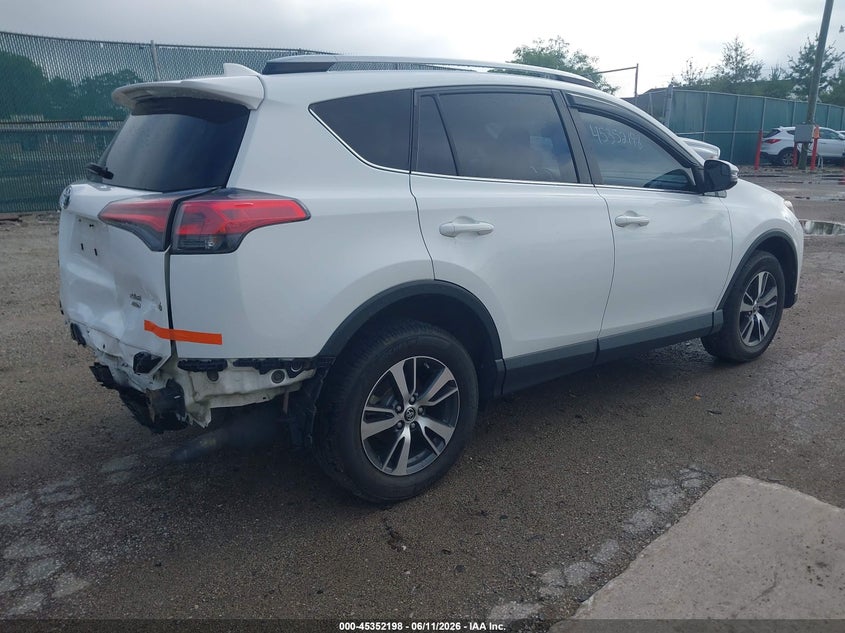 2017 Toyota Rav 4 VIN JTMRFREV3HD198219 IAAI salvage auction — REAR END, Clear (Indiana), sold $6,500 on 2026-07-14 (photo 4)
