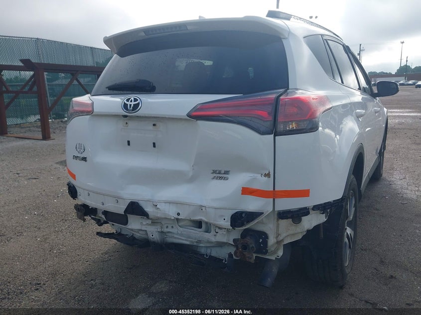 2017 Toyota Rav 4 VIN JTMRFREV3HD198219 IAAI salvage auction — REAR END, Clear (Indiana), sold $6,500 on 2026-07-14 (photo 6)