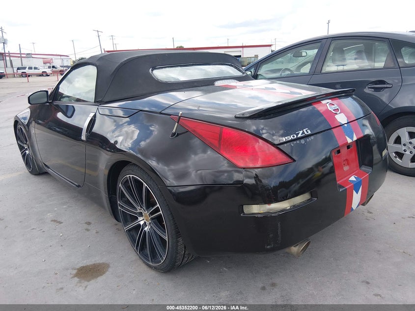 2004 Nissan 350z VIN JN1AZ36A74T006042 IAAI salvage auction — NORMAL WEAR, Original (Texas), sold $1,450 on 2026-07-29 (photo 3)