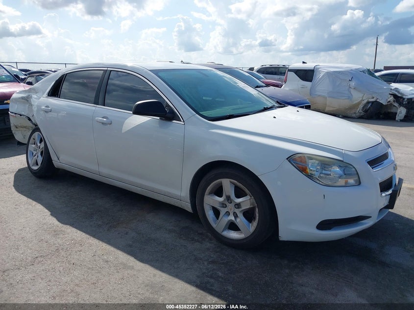 2012 Chevrolet Malibu VIN 1G1ZB5E00CF188813 IAAI salvage auction — RIGHT REAR, Salvage Title, sold $425 on 2026-08-03 (photo 1)