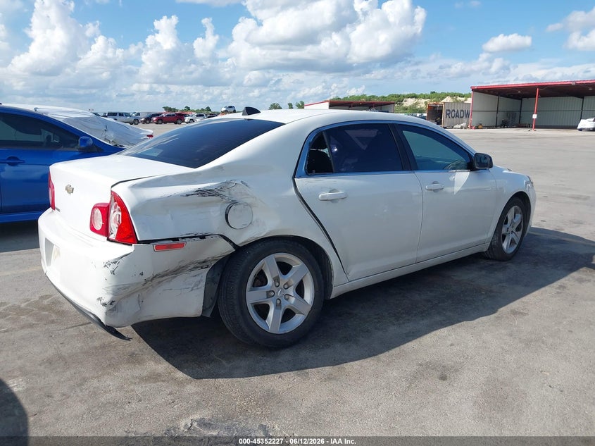 2012 Chevrolet Malibu VIN 1G1ZB5E00CF188813 IAAI salvage auction — RIGHT REAR, Salvage Title, sold $425 on 2026-08-03 (photo 4)
