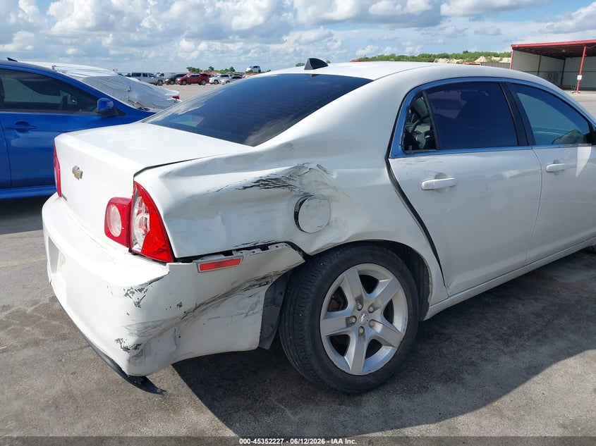 2012 Chevrolet Malibu VIN 1G1ZB5E00CF188813 IAAI salvage auction — RIGHT REAR, Salvage Title, sold $425 on 2026-08-03 (photo 6)