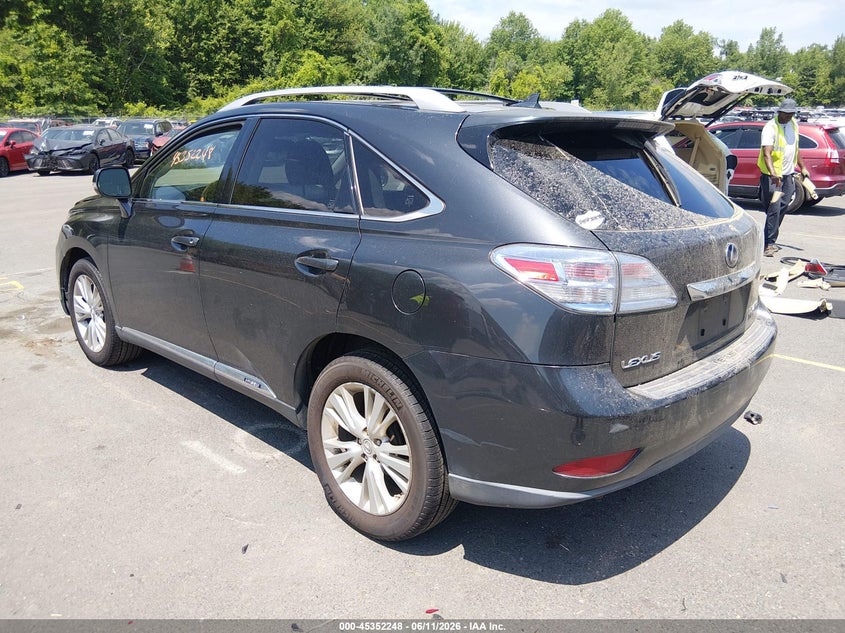 2010 Lexus Rx 450h VIN JTJBC1BA1A2018537 IAAI salvage auction — RIGHT FRONT, Salvage (Connecticut), sold $2,650 on 2026-07-30 (photo 3)