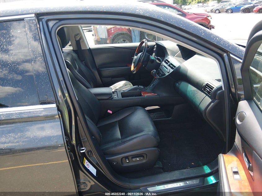 2010 Lexus Rx 450h VIN JTJBC1BA1A2018537 IAAI salvage auction — RIGHT FRONT, Salvage (Connecticut), sold $2,650 on 2026-07-30 (photo 5)