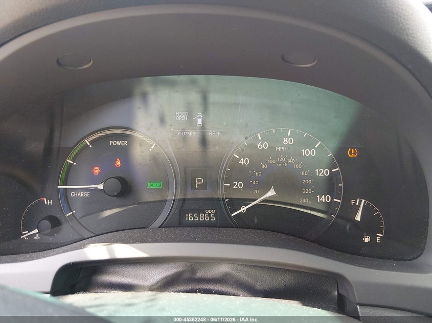 2010 Lexus Rx 450h VIN JTJBC1BA1A2018537 IAAI salvage auction — RIGHT FRONT, Salvage (Connecticut), sold $2,650 on 2026-07-30 (photo 7)