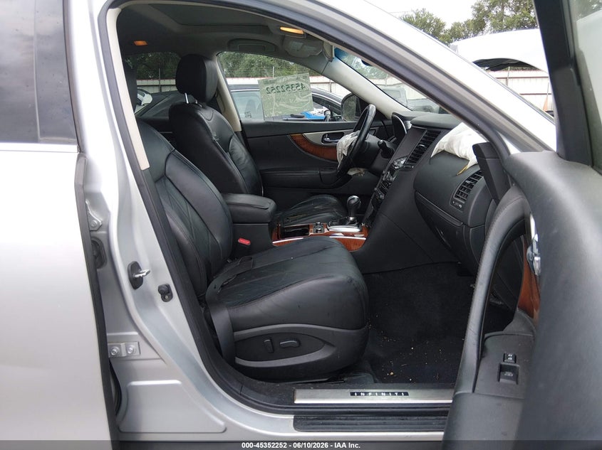 2013 Infiniti Fx VIN JN8CS1MWXDM171305 IAAI salvage auction — FRONT END, Salvage Title, sold $350 on 2026-07-28 (photo 5)