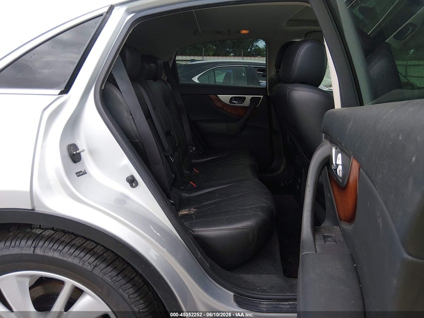 2013 Infiniti Fx VIN JN8CS1MWXDM171305 IAAI salvage auction — FRONT END, Salvage Title, sold $350 on 2026-07-28 (photo 8)