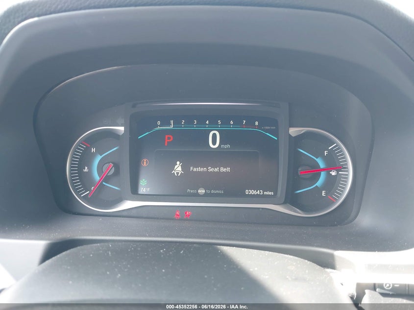 2020 Honda Pilot VIN 5FNYF6H05LB019884 IAAI salvage auction — LEFT FRONT, Salvage Title, sold $7,500 on 2026-07-29 (photo 7)