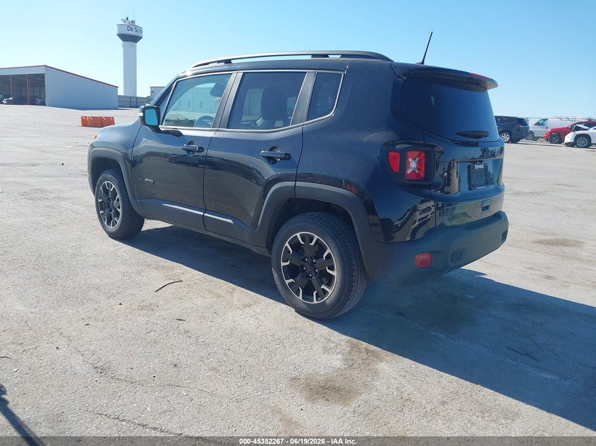 2023 Jeep Renegade VIN ZACNJDB19PPP36484 IAAI salvage auction — HAIL, Salvage Title, sold $7,550 on 2026-08-11 (photo 3)