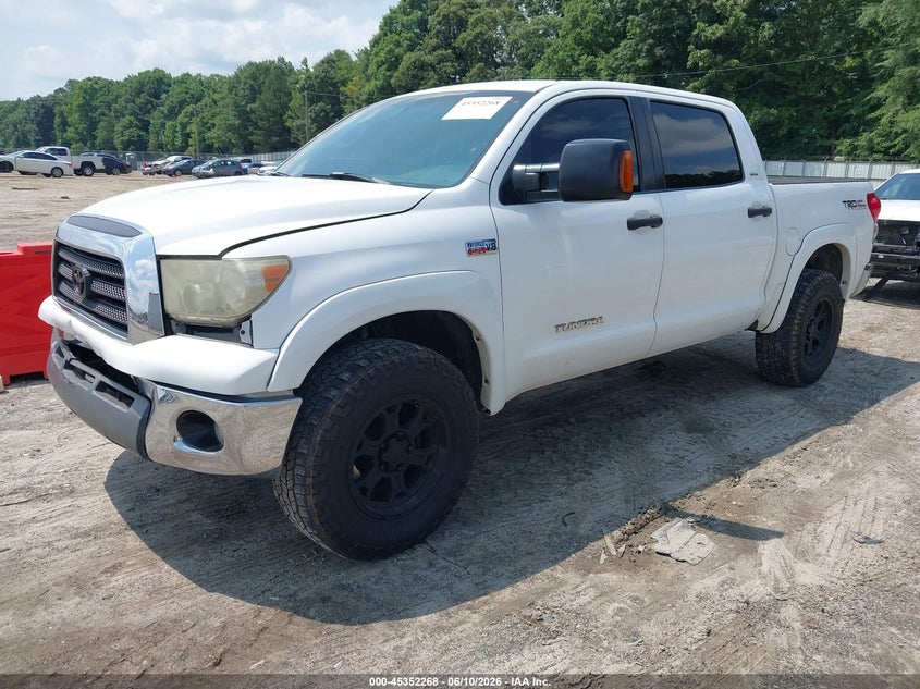 2007 Toyota Tundra VIN 5TBEV54167S468421 IAAI salvage auction — FRONT END, Salvage (Georgia), sold $4,300 on 2026-07-16 (photo 2)