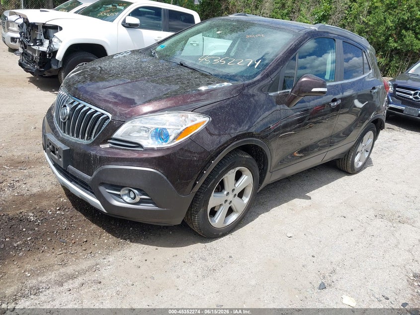 2015 Buick Encore VIN KL4CJFSB8FB251741 IAAI salvage auction — REAR END, Salvage (Rhode Island), sold $25 on 2026-07-28 (photo 2)
