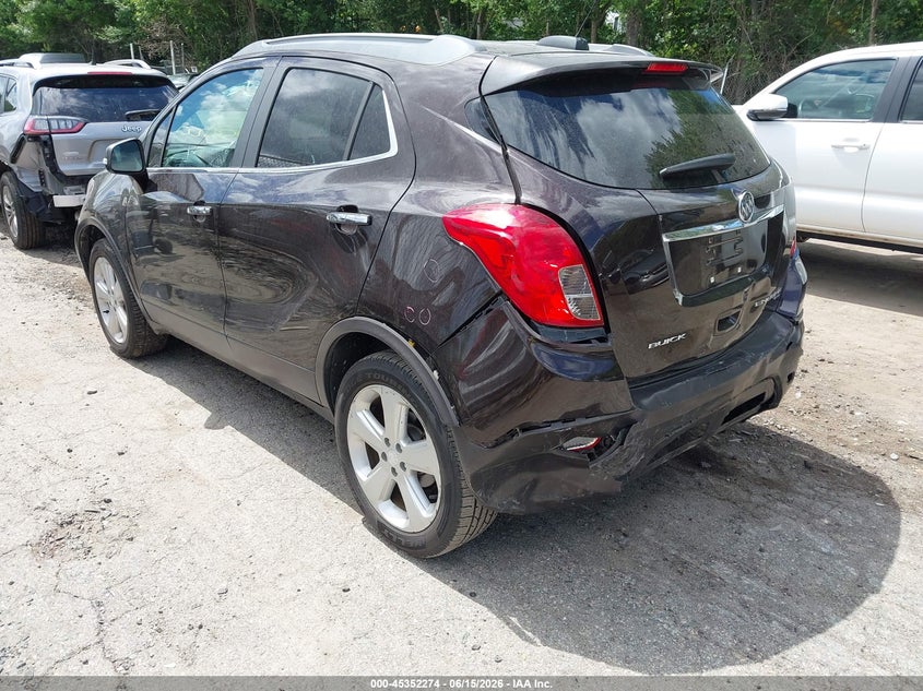 2015 Buick Encore VIN KL4CJFSB8FB251741 IAAI salvage auction — REAR END, Salvage (Rhode Island), sold $25 on 2026-07-28 (photo 3)