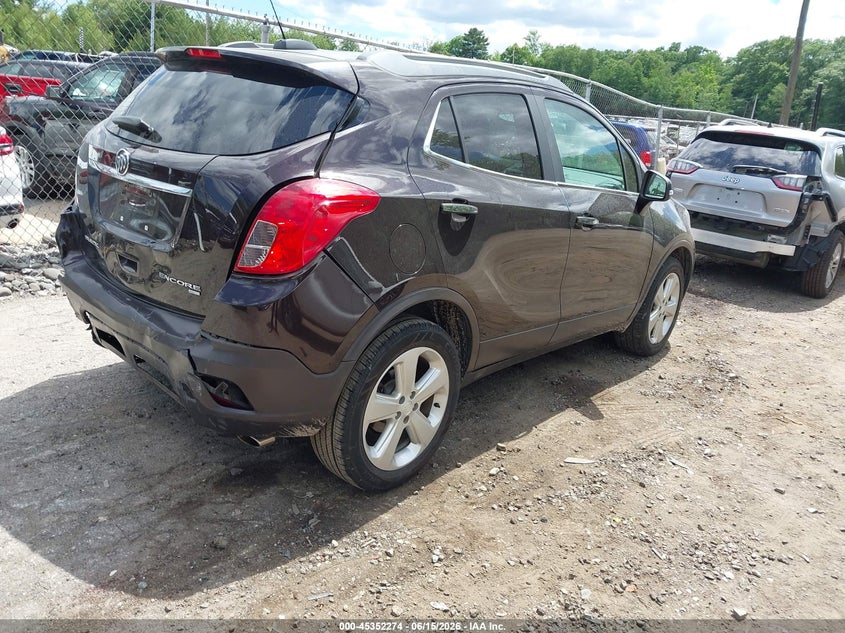 2015 Buick Encore VIN KL4CJFSB8FB251741 IAAI salvage auction — REAR END, Salvage (Rhode Island), sold $25 on 2026-07-28 (photo 4)