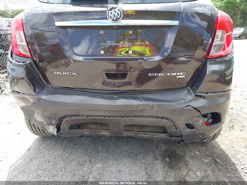 2015 Buick Encore VIN KL4CJFSB8FB251741 IAAI salvage auction — REAR END, Salvage (Rhode Island), sold $25 on 2026-07-28 (photo 6)