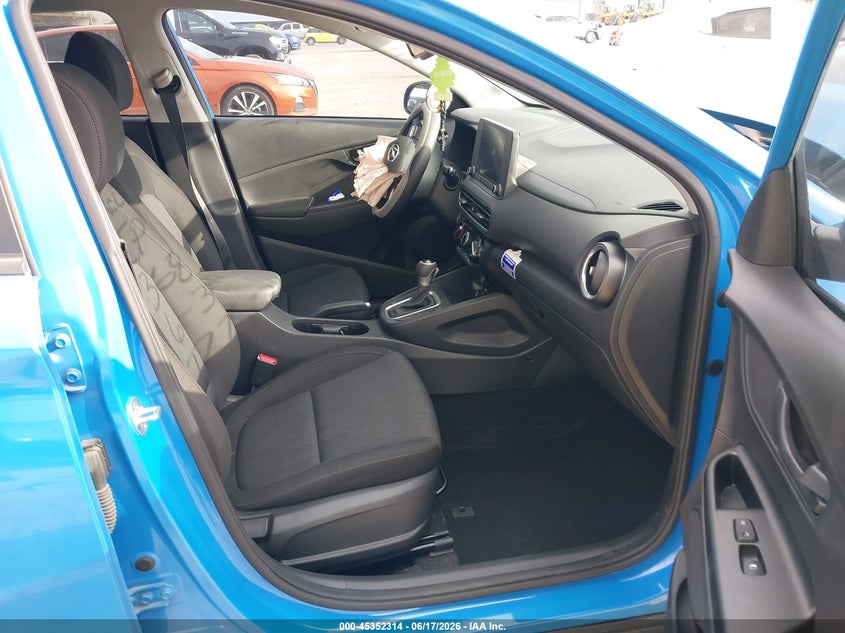 2022 Hyundai Kona VIN KM8K62ABXNU856422 IAAI salvage auction — FRONT END, Salvage (Texas), sold $2,550 on 2026-07-22 (photo 5)