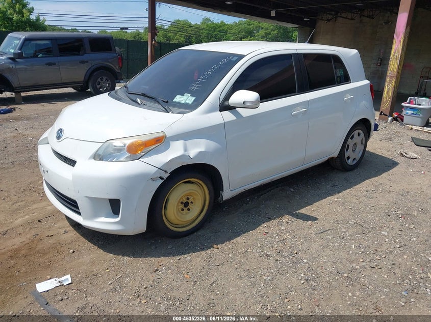2009 Scion Xd VIN JTKKU10449J048980 IAAI salvage auction — FRONT END, Mv-907A (New York), sold $675 on 2026-07-07 (photo 2)