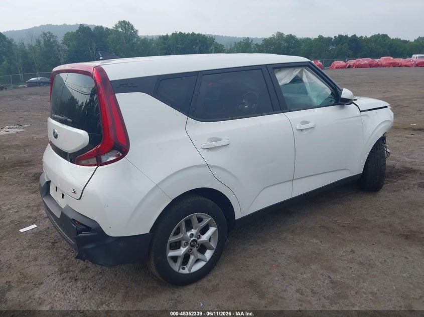 2021 Kia Soul VIN KNDJ23AU6M7751215 IAAI salvage auction — FRONT END, Salvage (New Jersey), sold $1,550 on 2026-07-30 (photo 4)