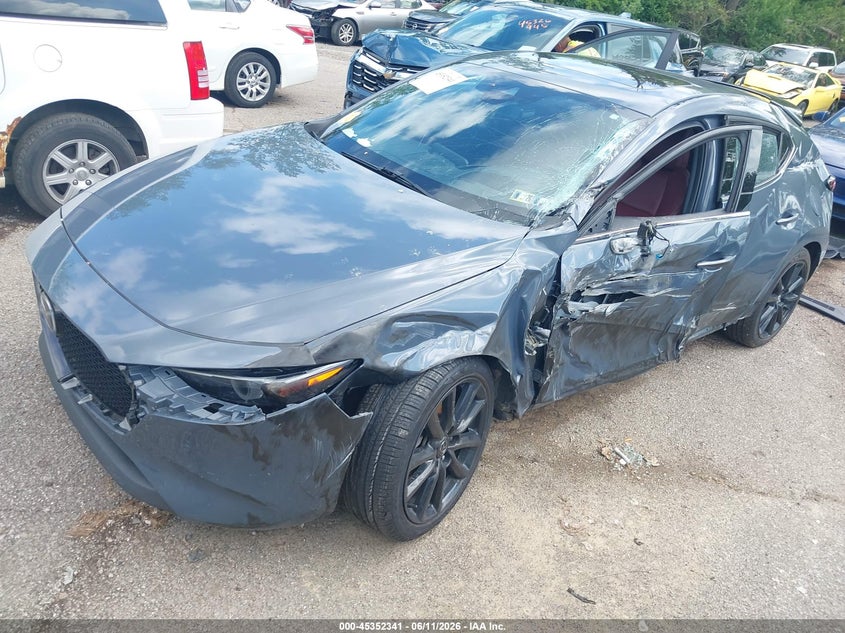 2021 Mazda 3 VIN JM1BPBNY8M1312517 IAAI salvage auction — LEFT & RIGHT, Salvage (Ohio), sold $1,850 on 2026-07-28 (photo 2)