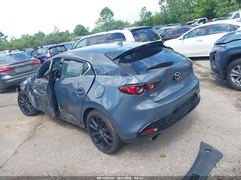 2021 Mazda 3 VIN JM1BPBNY8M1312517 IAAI salvage auction — LEFT & RIGHT, Salvage (Ohio), sold $1,850 on 2026-07-28 (photo 3)