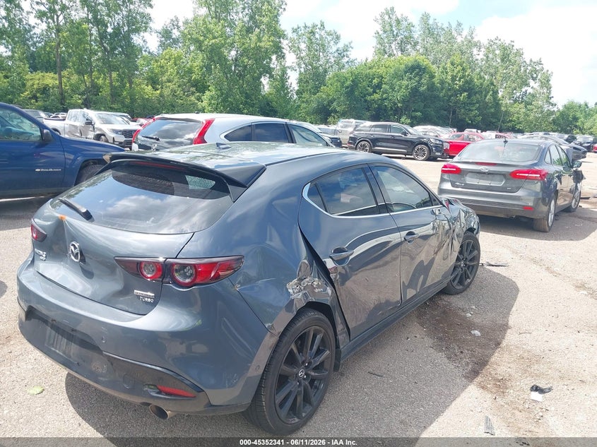 2021 Mazda 3 VIN JM1BPBNY8M1312517 IAAI salvage auction — LEFT & RIGHT, Salvage (Ohio), sold $1,850 on 2026-07-28 (photo 4)