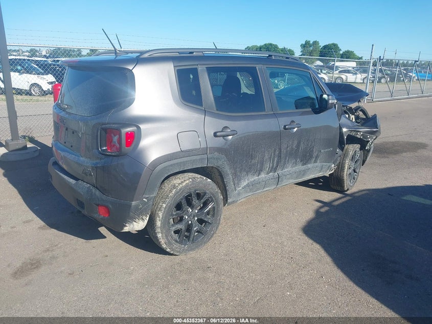 2016 Jeep Renegade VIN ZACCJBBT9GPE18171 IAAI salvage auction — RIGHT FRONT, Salvage (Minnesota), sold $25 on 2026-07-29 (photo 4)