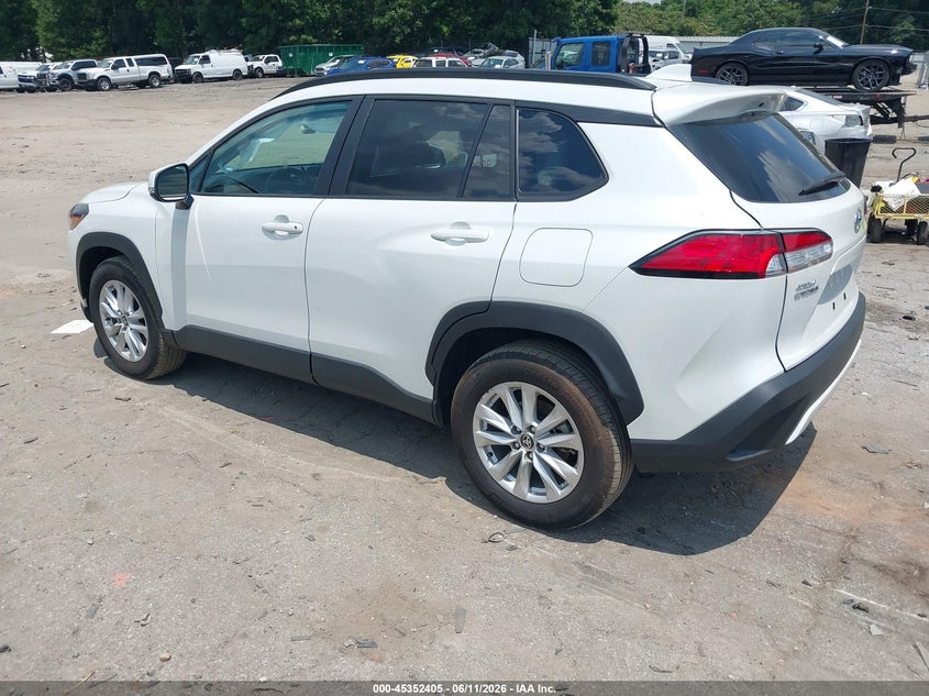 2024 Toyota Corolla cross VIN 7MUCAABG7RV097109 IAAI salvage auction — SIDE, Salvage (Georgia), sold $8,100 on 2026-08-02 (photo 3)