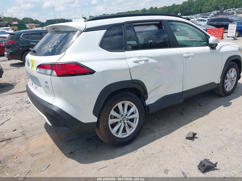 2024 Toyota Corolla cross VIN 7MUCAABG7RV097109 IAAI salvage auction — SIDE, Salvage (Georgia), sold $8,100 on 2026-08-02 (photo 6)