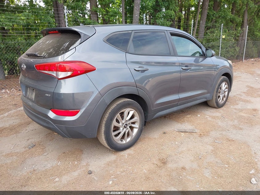 2018 Hyundai Tucson VIN KM8J2CA44JU655298 IAAI salvage auction — NORMAL WEAR, Sf97 (Virginia), sold $6,000 on 2026-07-22 (photo 4)