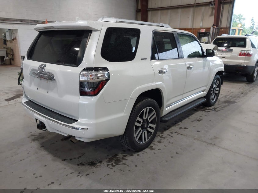 2016 Toyota 4runner VIN JTEBU5JR5G5322715 IAAI salvage auction — FRONT END, Salvage Title, sold $17,000 on 2026-07-15 (photo 4)