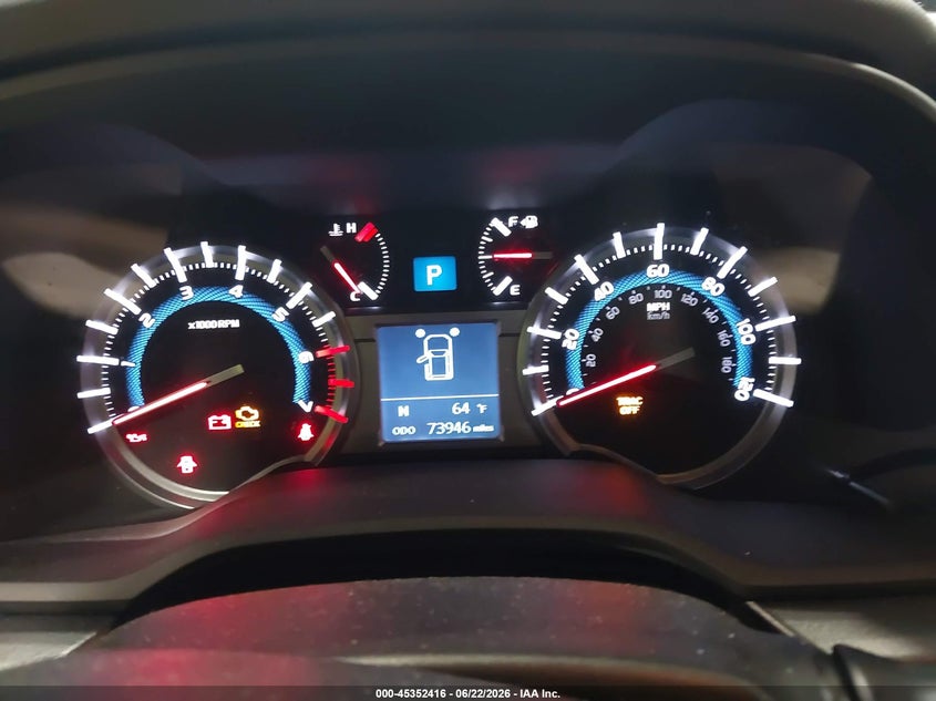 2016 Toyota 4runner VIN JTEBU5JR5G5322715 IAAI salvage auction — FRONT END, Salvage Title, sold $17,000 on 2026-07-15 (photo 7)