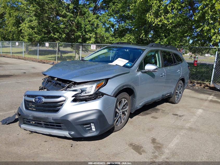 2020 Subaru Outback VIN 4S4BTANC5L3232570 IAAI salvage auction — RIGHT FRONT, Salvage (New Jersey), sold $4,550 on 2026-07-26 (photo 2)