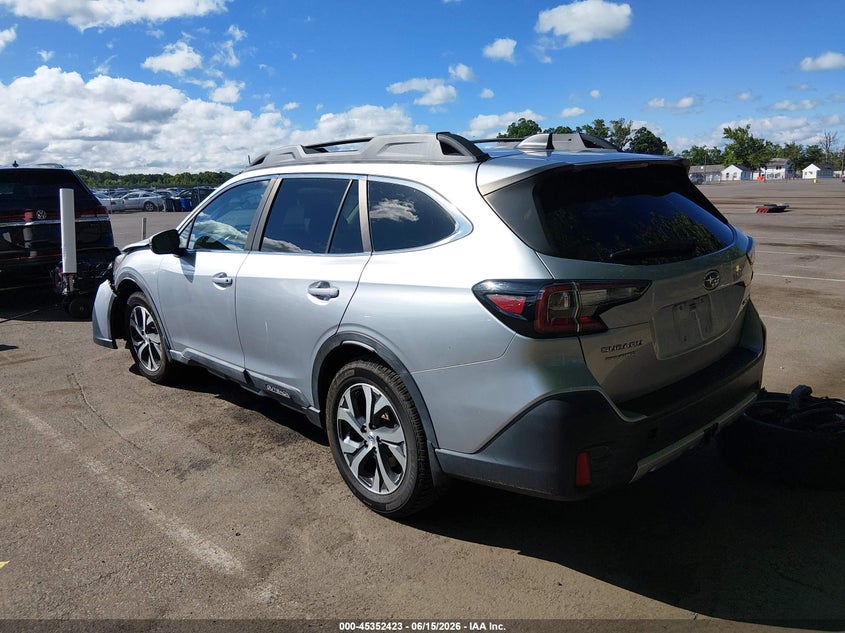 2020 Subaru Outback VIN 4S4BTANC5L3232570 IAAI salvage auction — RIGHT FRONT, Salvage (New Jersey), sold $4,550 on 2026-07-26 (photo 3)