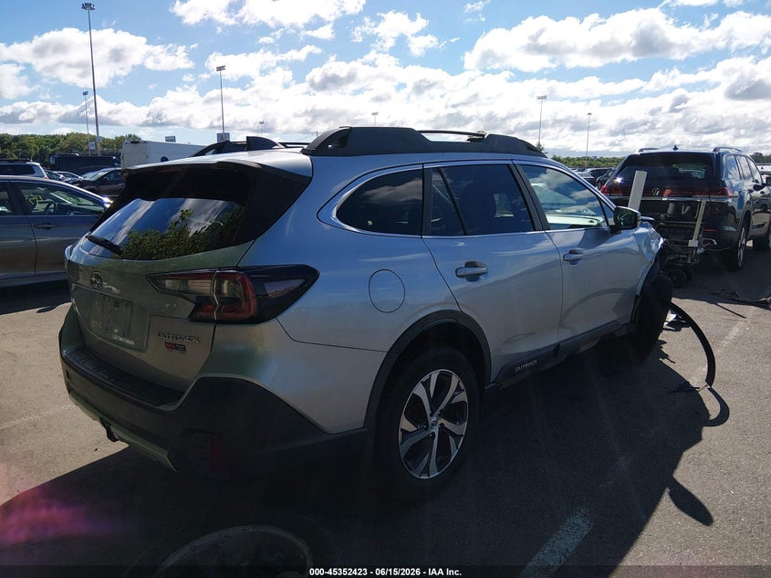 2020 Subaru Outback VIN 4S4BTANC5L3232570 IAAI salvage auction — RIGHT FRONT, Salvage (New Jersey), sold $4,550 on 2026-07-26 (photo 4)
