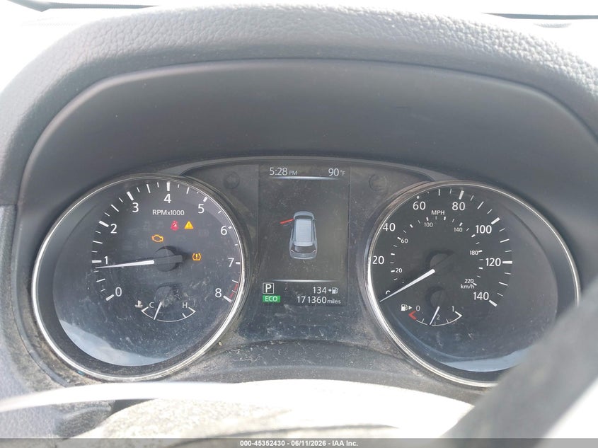 2017 Nissan Rogue VIN KNMAT2MT2HP558026 IAAI salvage auction — FRONT END, Salvage (Texas), sold $800 on 2026-07-16 (photo 7)