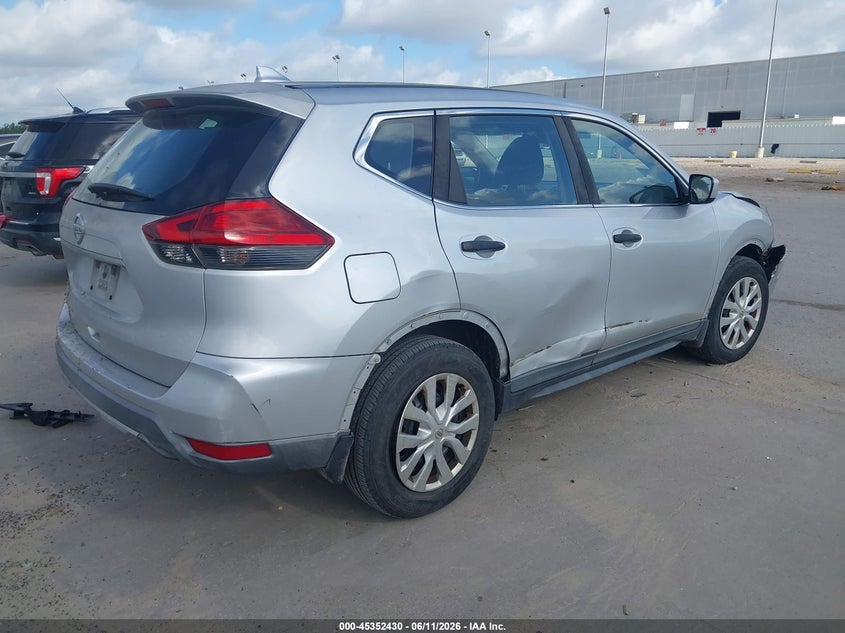 2017 Nissan Rogue VIN KNMAT2MT2HP558026 IAAI salvage auction — FRONT END, Salvage (Texas), sold $800 on 2026-07-16 (photo 4)