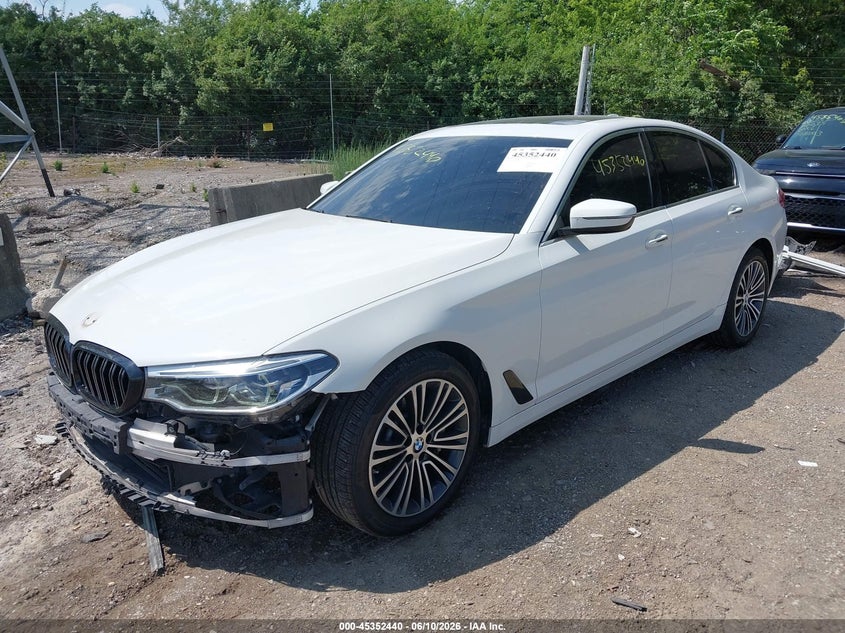 2017 BMW 5er VIN WBAJE5C36HG478447 IAAI salvage auction — FRONT END, Salvage Title, sold $7,200 on 2026-07-22 (photo 2)