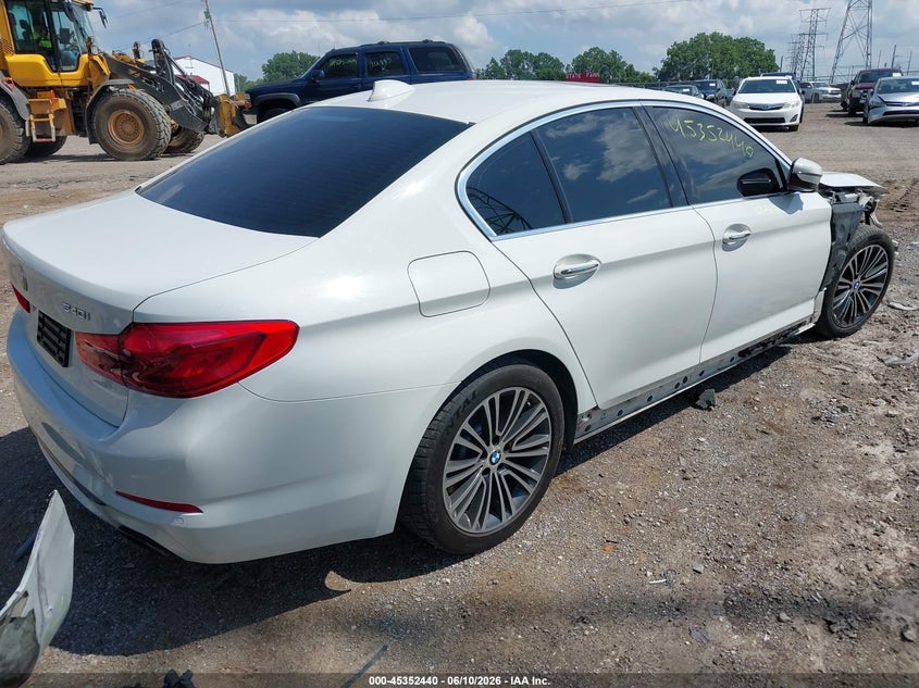 2017 BMW 5er VIN WBAJE5C36HG478447 IAAI salvage auction — FRONT END, Salvage Title, sold $7,200 on 2026-07-22 (photo 4)