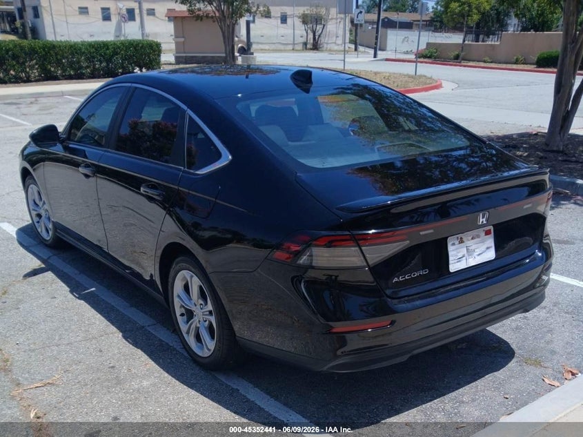 2025 Honda Accord VIN 1HGCY1F25SA043767 IAAI salvage auction — NORMAL WEAR, Salvage Title - Dealer (California), sold $18,000 on 2026-07-30 (photo 3)
