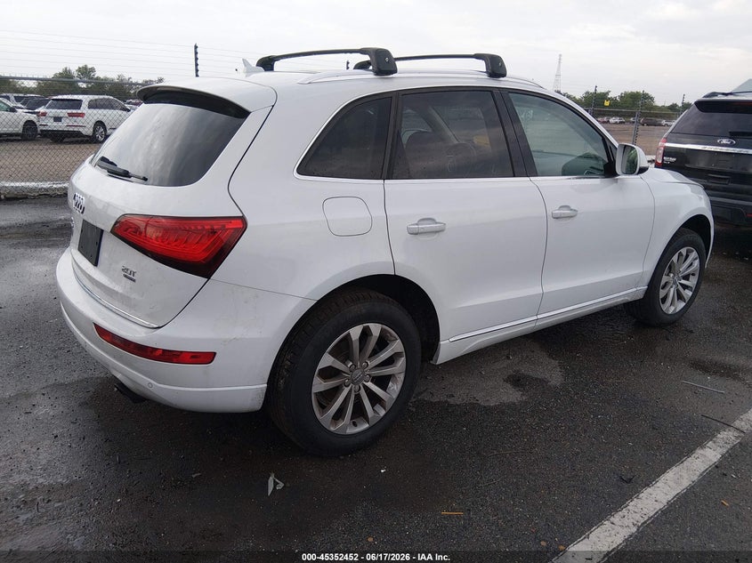 2016 Audi Q5 VIN WA1L2AFP0GA040966 IAAI salvage auction — UNDERCARRIAGE, Salvage (Mississippi), sold $3,250 on 2026-07-09 (photo 4)