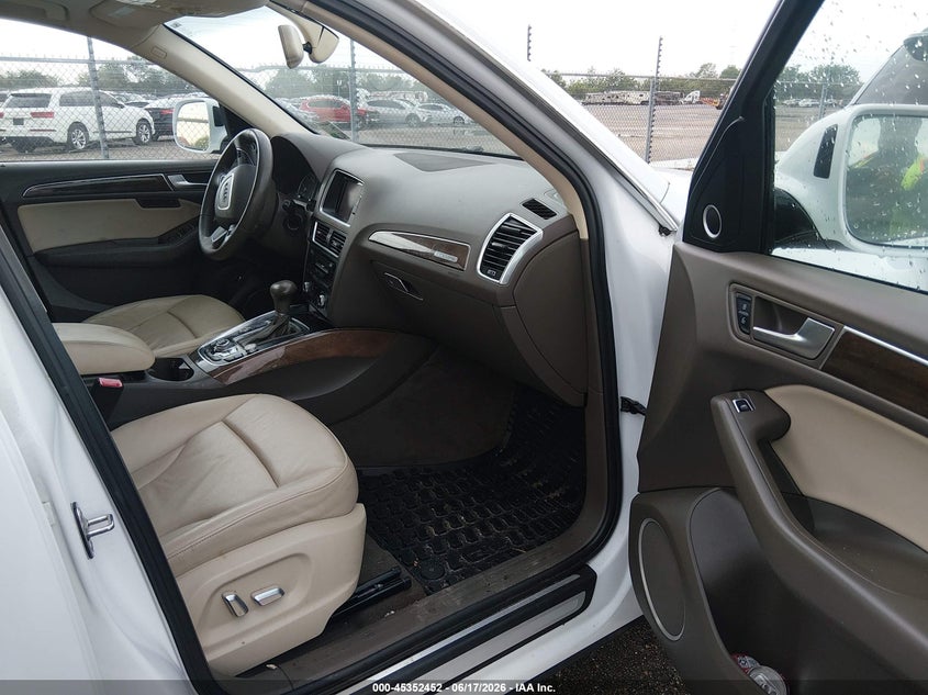2016 Audi Q5 VIN WA1L2AFP0GA040966 IAAI salvage auction — UNDERCARRIAGE, Salvage (Mississippi), sold $3,250 on 2026-07-09 (photo 5)