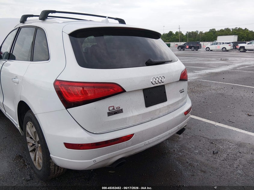 2016 Audi Q5 VIN WA1L2AFP0GA040966 IAAI salvage auction — UNDERCARRIAGE, Salvage (Mississippi), sold $3,250 on 2026-07-09 (photo 6)
