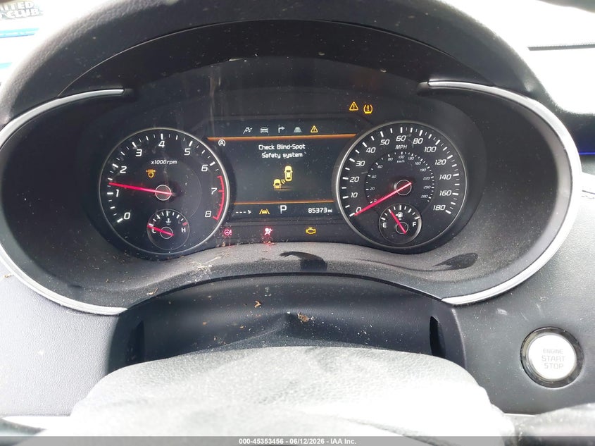2022 Kia Stinger VIN KNAE55LC6N6120235 IAAI salvage auction — FRONT END, Salvage Title, sold $2,250 on 2026-07-30 (photo 7)