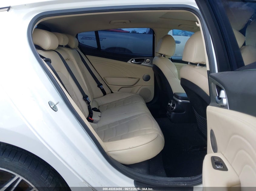2022 Kia Stinger VIN KNAE55LC6N6120235 IAAI salvage auction — FRONT END, Salvage Title, sold $2,250 on 2026-07-30 (photo 8)