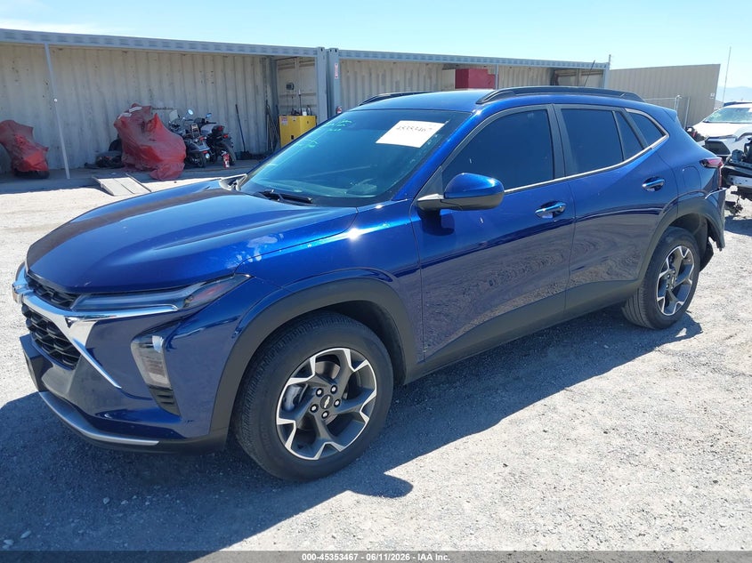 2024 Chevrolet Trax VIN KL77LHE21RC034018 IAAI salvage auction — REAR END, Salvage (California), sold $7,600 on 2026-07-05 (photo 2)
