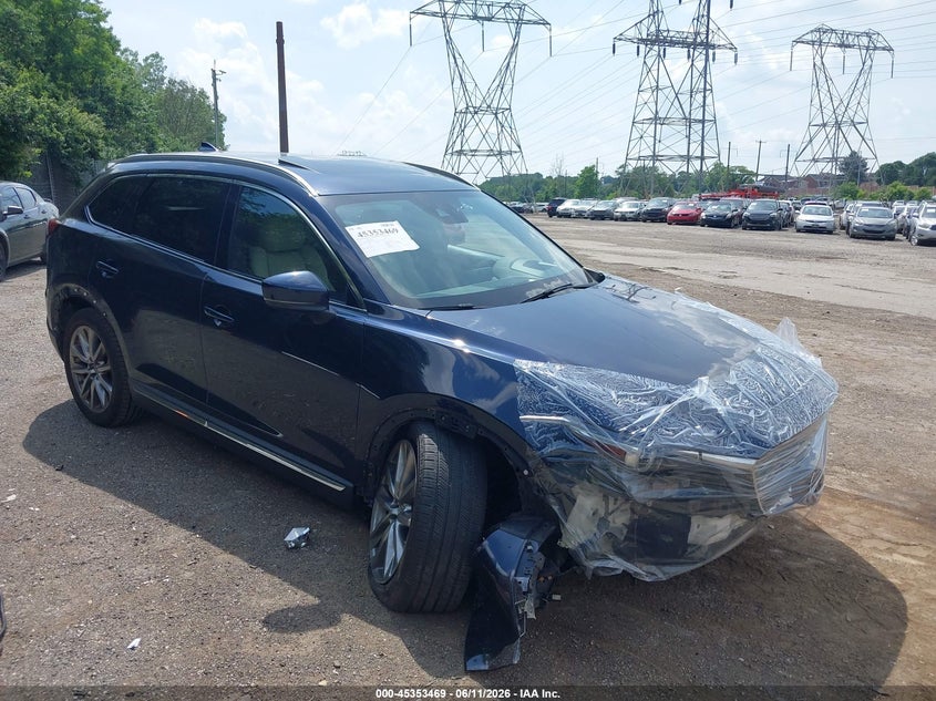 2019 Mazda Cx-9 VIN JM3TCBDY8K0300315 IAAI salvage auction — FRONT END, Salvage Title, sold $3,450 on 2026-07-11 (photo 1)