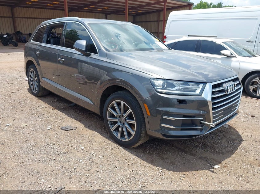 2018 Audi Q7 VIN WA1LHAF75JD047755 IAAI salvage auction — REAR END, Salvage (Alabama), sold $5,900 on 2026-07-22 (photo 1)