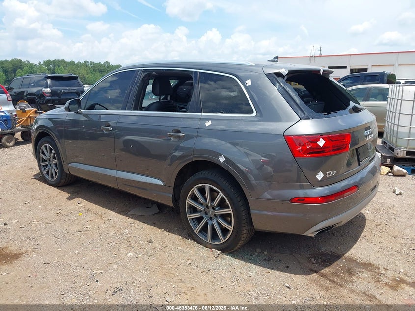 2018 Audi Q7 VIN WA1LHAF75JD047755 IAAI salvage auction — REAR END, Salvage (Alabama), sold $5,900 on 2026-07-22 (photo 3)